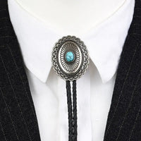 Bolo Tie Western con Turquesa