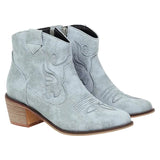 Botas Cowboy Chelsea Azul para Mujer