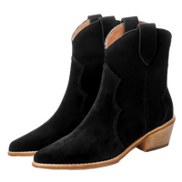 Botas Western Negras para Mujer