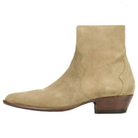 Botines Cowboy Beige para Hombre