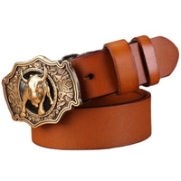 Cinturón Vaquero Texas para Hombre Estilo Western