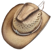 Sombrero Cowboy con Estrella Estilo Western