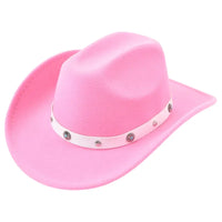 Sombrero Cowboy Mujer Rosa