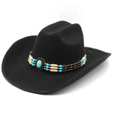 Sombrero Cowboy Negro para Mujer