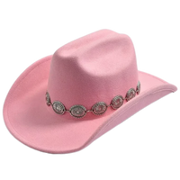 Sombrero Vaquero Rosa