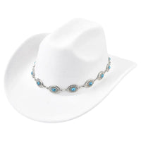 Sombrero Cowgirl Blanco