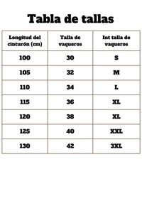 Cinturón sin Hebilla